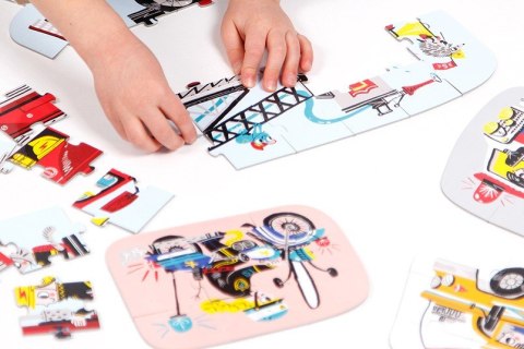 Puzzle Progresywne, Pojazdy w akcji CzuCzu