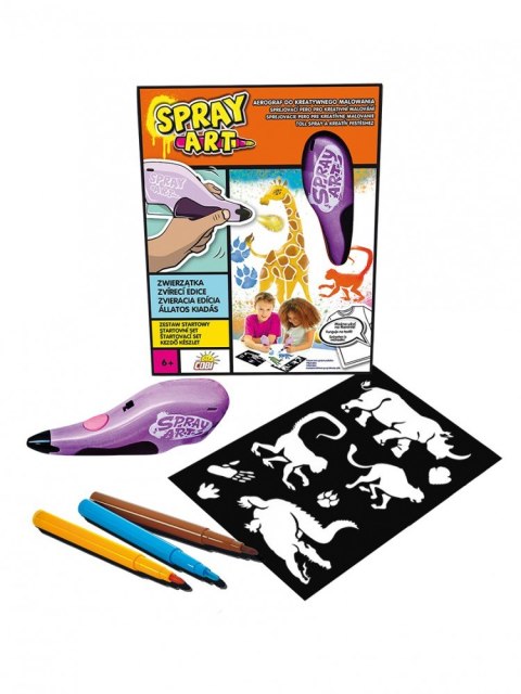 Spray Art Zestaw startowy Zwierzątka Cobi