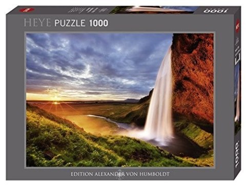 1000 elementów Islandia wodospad Heye
