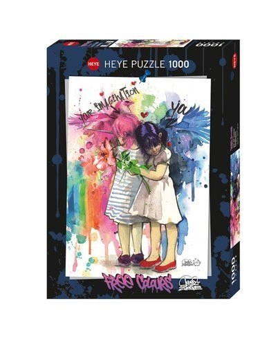 1000 elementów Magiczne kolory, wyobraźnia Heye
