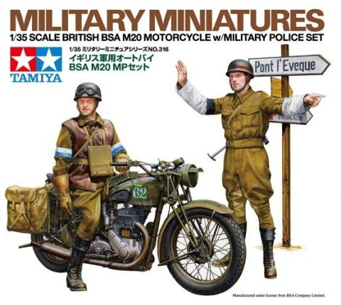 BSA M20 w/MP Tamiya