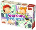 Gra Warcaby/Młynek ilustrowany Trefl