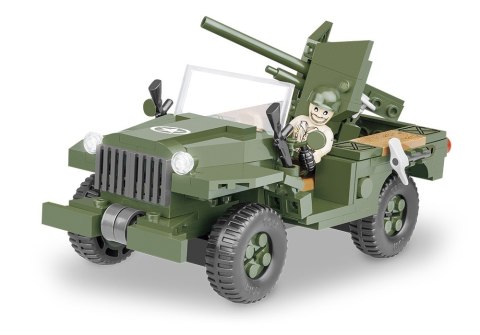 Klocki 37 mm GMC M6 Fargo-kołowy niszczyciel Cobi Klocki