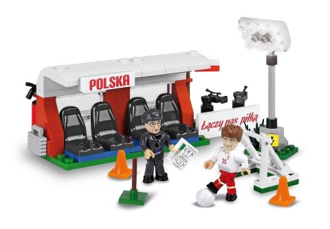 Klocki PZPN 120 elementów Test zawodnika Cobi Klocki