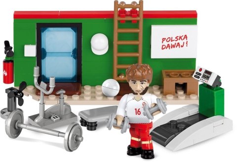 Klocki PZPN 90 elementów Siłownia Cobi Klocki