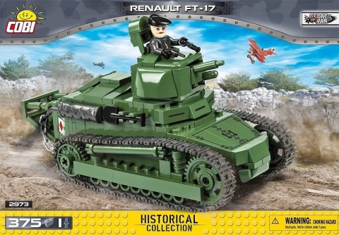 Klocki Renault FT-17 francuski czołg lekki Cobi Klocki