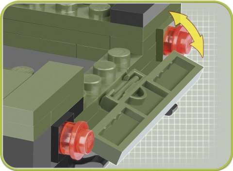 Klocki Small Army NATO Armored ALL-Terrain Vehicle Cobi Klocki