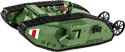 Klocki Tank Mark I czołg brytyjski Cobi Klocki