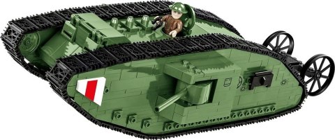 Klocki Tank Mark I czołg brytyjski Cobi Klocki