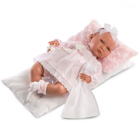 Lalka Lala w różowej sukience 42 cm Llorens