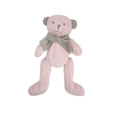Pluszak Miś Cedric różowy 20 cm Beppe