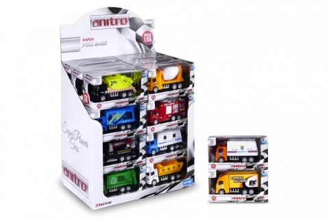 Pojazdy budowlane 1:55 24 sztuk/display Artyk