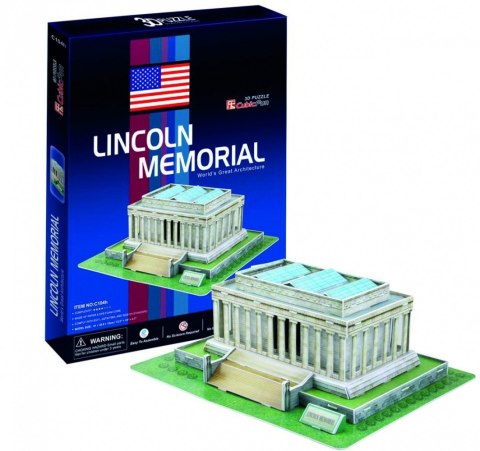 Puzzle 3D Lincoln 41 elementów Cubic Fun