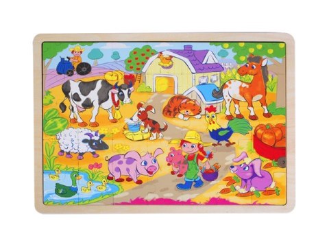 Puzzle drewniane - Wieś Brimarex