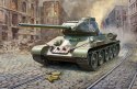T34/85 Soviet medium tank Zvezda