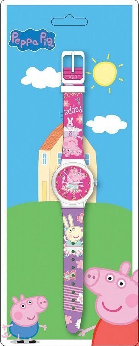 DIAKAKIS Zegarek analogowy Peppa w blistrze Pulio