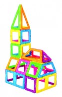 Klocki Creator neon color zestaw 60 elementów Magformers