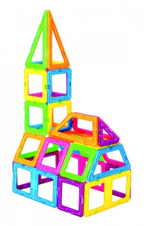 Klocki Creator neon color zestaw 60 elementów Magformers