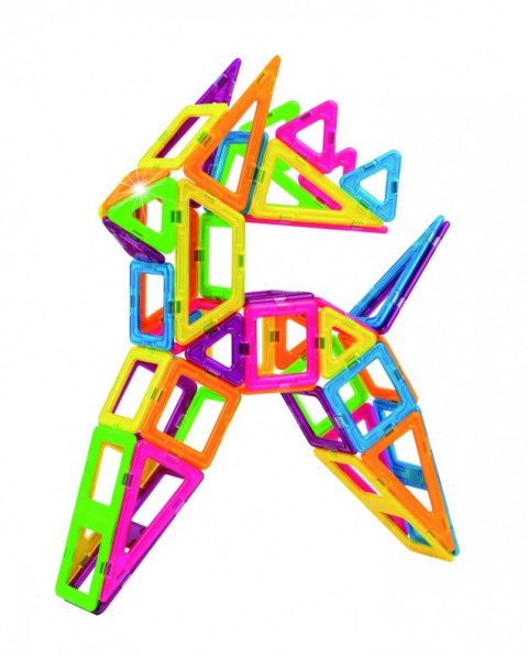 Klocki Creator neon color zestaw 60 elementów Magformers