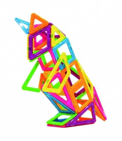 Klocki Creator neon color zestaw 60 elementów Magformers