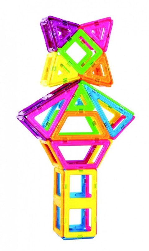 Klocki Creator neon color zestaw 60 elementów Magformers