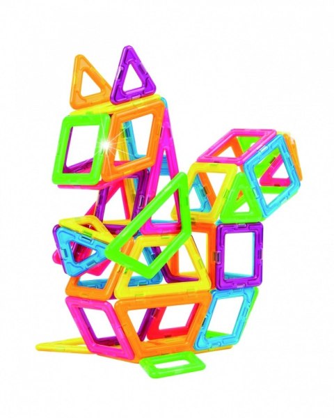 Klocki Creator neon color zestaw 60 elementów Magformers