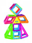 Klocki Creator neon color zestaw 60 elementów Magformers