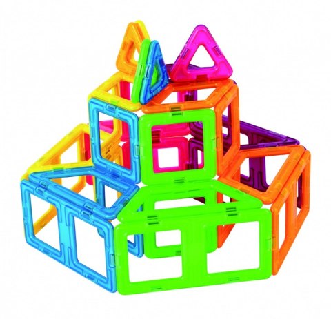 Klocki Creator neon color zestaw 60 elementów Magformers