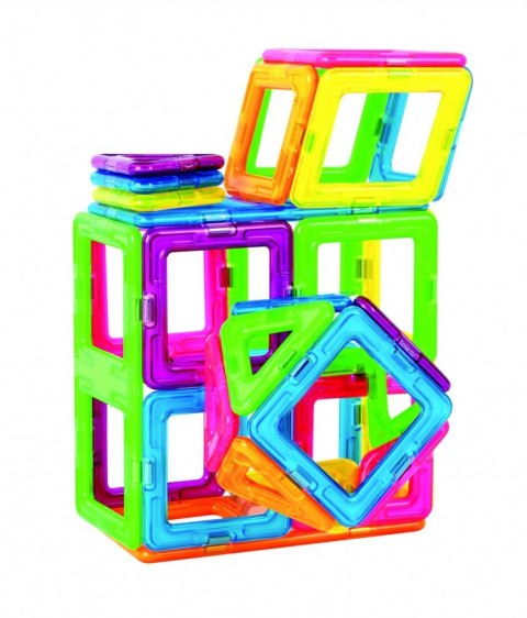 Klocki Creator neon color zestaw 60 elementów Magformers