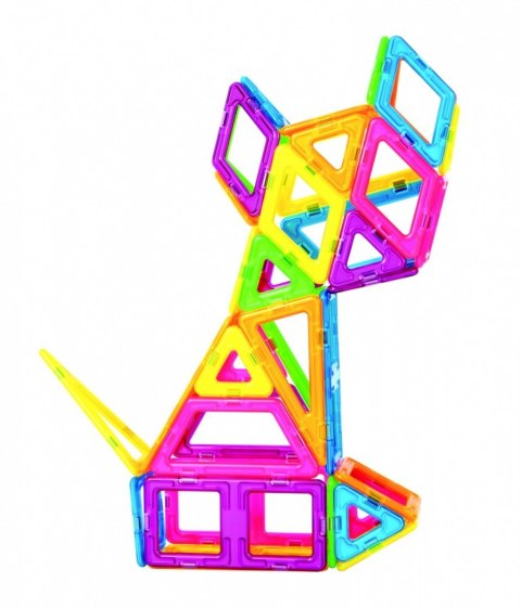 Klocki Creator neon color zestaw 60 elementów Magformers