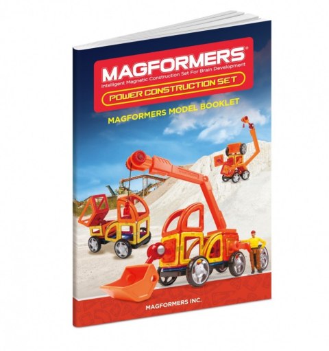 Klocki Vehicle Power Construction 47 elementów Magformers