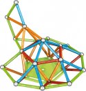 Klocki magnetyczne Confetti 127 elementów Geomag