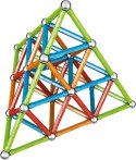 Klocki magnetyczne Confetti 127 elementów Geomag