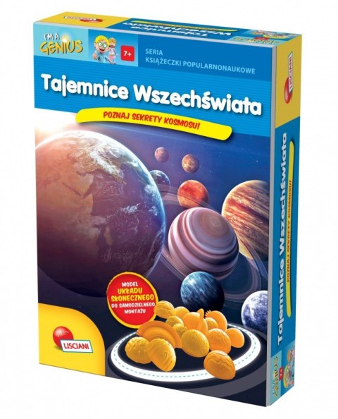 Książeczka Im a Genius - Tajemnice wszechświata Lisciani