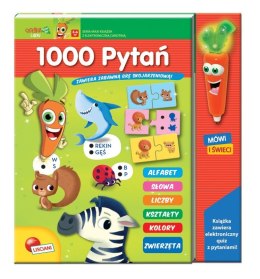 Książeczki Carotiny - 1000 pytań Lisciani