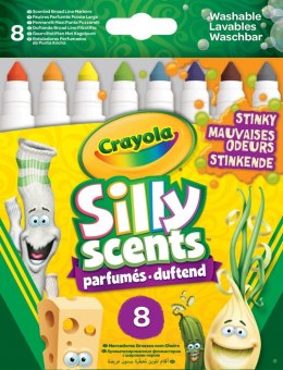 Markery brzydkie zapachy Silly Scents 8 sztuk Crayola