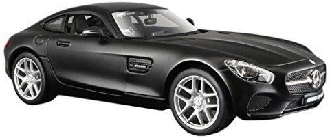 Model metalowy Mercedes-AMG GT czarny mat 1/24 Maisto