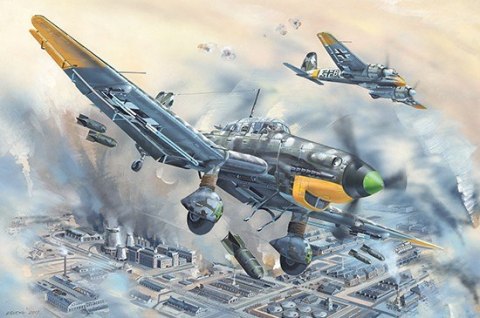 Model plastikowy Junkers Ju-87D-5 Stuka Trumpeter