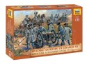 Model plastikowy Szwedzka artyleria Karola XII 17-18 Zvezda