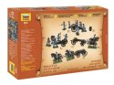 Model plastikowy Szwedzka artyleria Karola XII 17-18 Zvezda