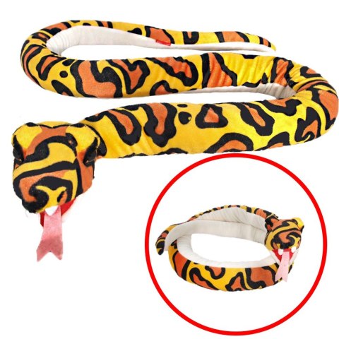 Pluszak ZOO Wąż żółty 142 cm Beppe