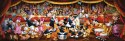 Puzzle 1000 elementów Panorama collection Disney orkiestra Clementoni