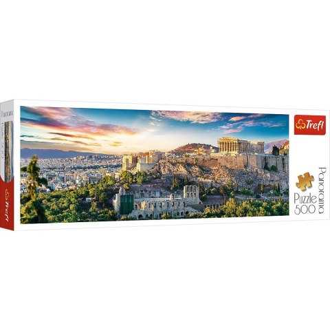 Puzzle 500 elementów Panorama - Akropol, Ateny Trefl