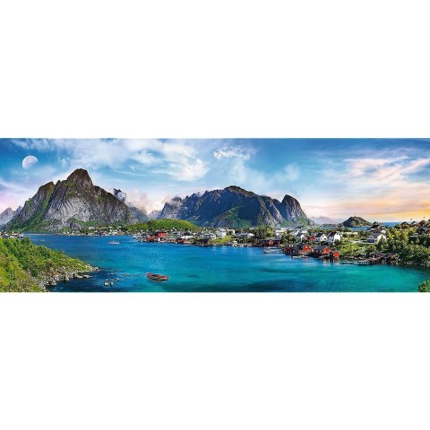 Puzzle 500 elementĂłw Panorama - Archipelag Lofoty, Norwegia Trefl