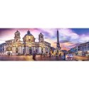 Puzzle 500 elementów Panorama - Piazza Navona, Rzym Trefl