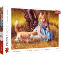 Puzzle 500 elementów W centrum uwagi Trefl