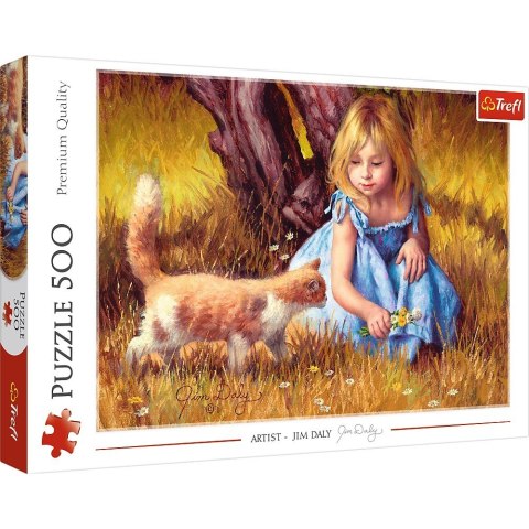 Puzzle 500 elementów W centrum uwagi Trefl