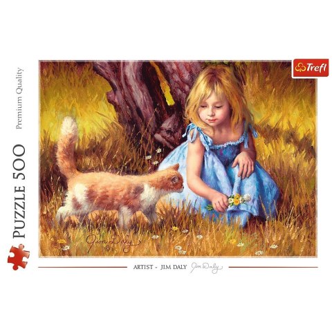 Puzzle 500 elementów W centrum uwagi Trefl