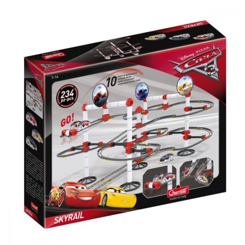 Tor kulkowy skyrail race Cars 3 Quercetti