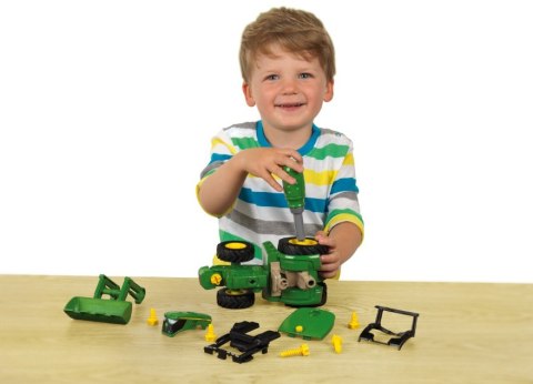 Traktor John Deere do skręcania mega zestaw Klein